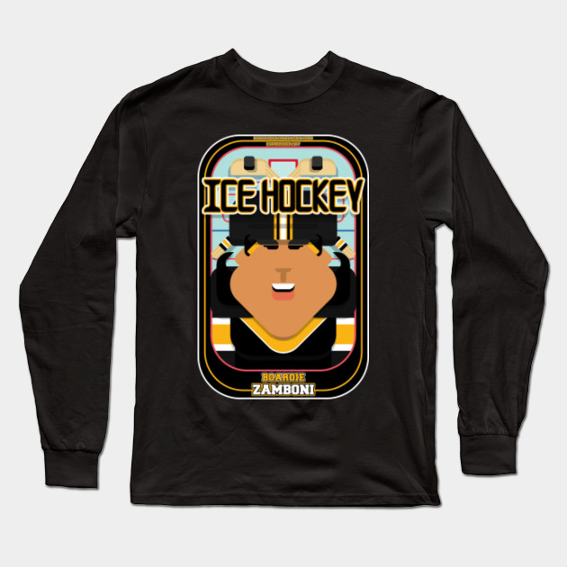 Ice Hockey Black and Yellow - Boardie Zamboni - Indie version